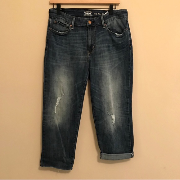 levis signature capri jeans